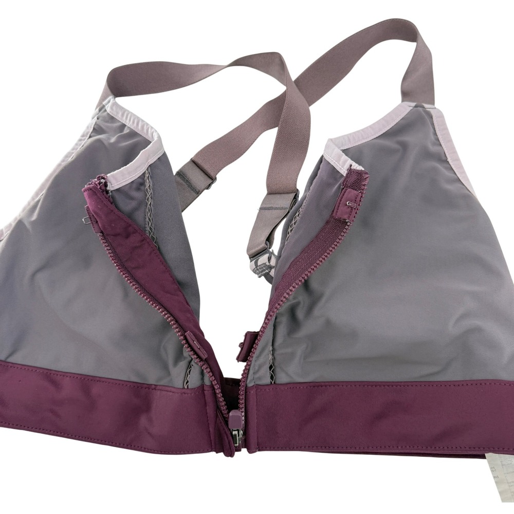 Fabletics Full Zip Front High Support Sports Bra … - image 5